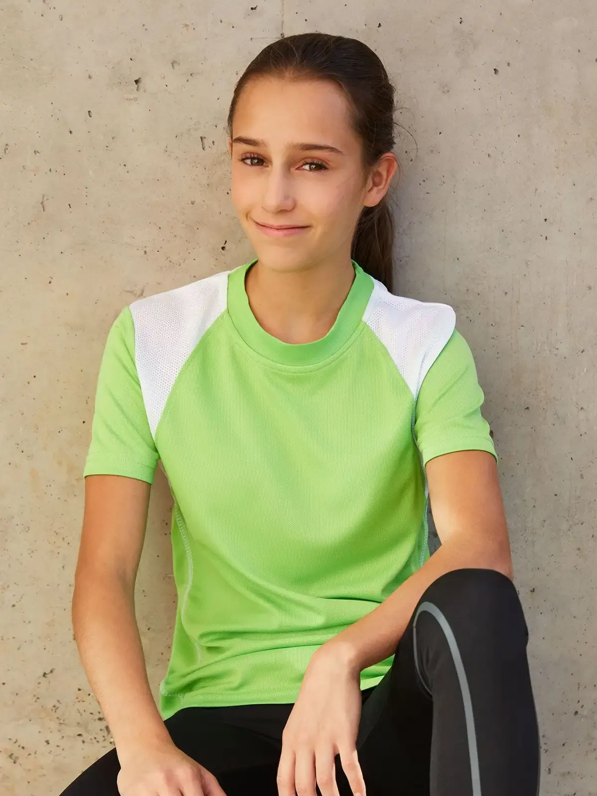 T shirt da bambino a maniche corte ad asciugatura rapida - James & Nicholson - JN397K