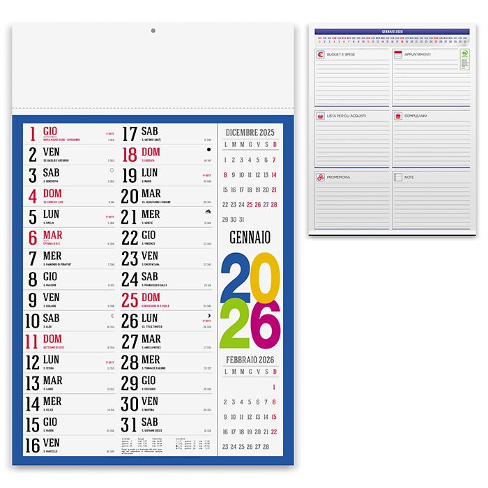 Calendario olandese Swedish - PA614