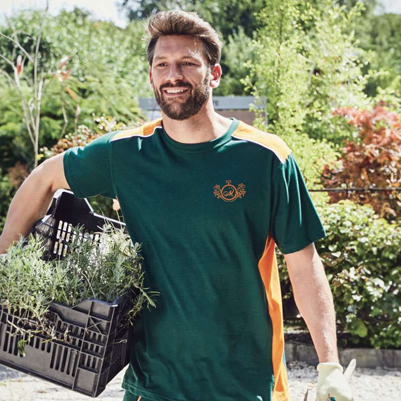 T-shirt Personalizzata Premium - 100% Cotone, Stampa/ricamo - Ideale Lavoro E Regali