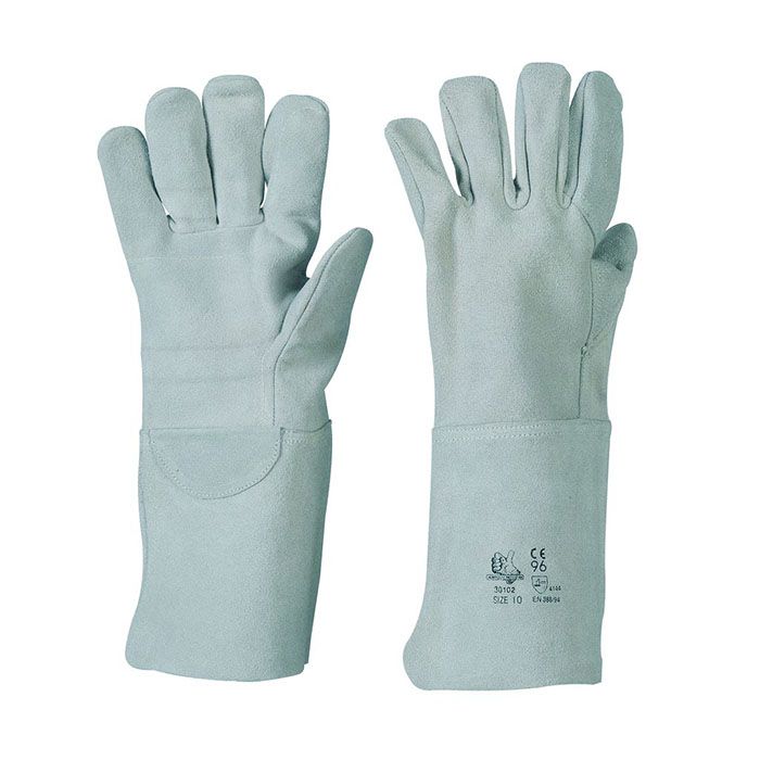 Guanto da lavoro crosta 15 cm India  - Heavy duty protection - 30102S