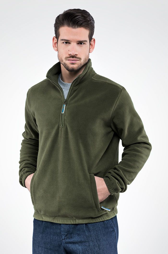 Pile da lavoro Svezia mezza zip  - Sottozero - 7250