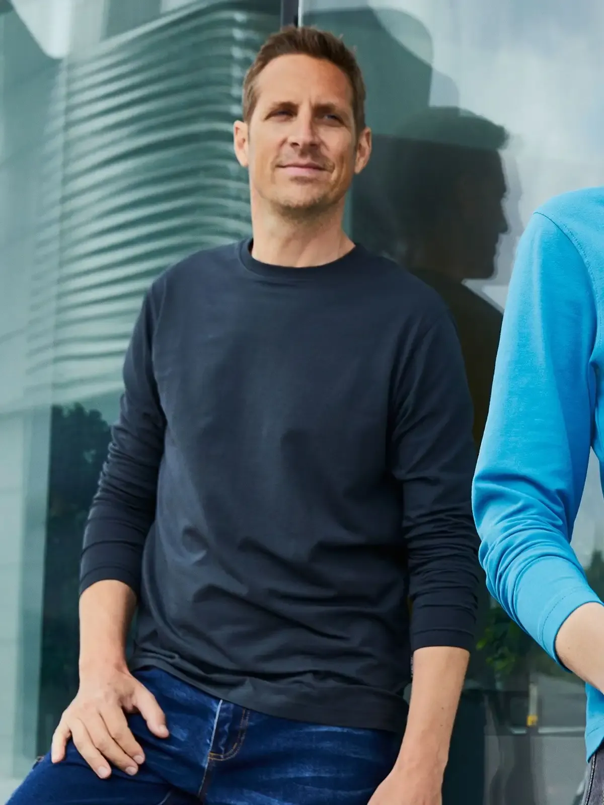 Maglietta da lavoro da uomo in cotone organico ring-spun - James & Nicholson - JN1804