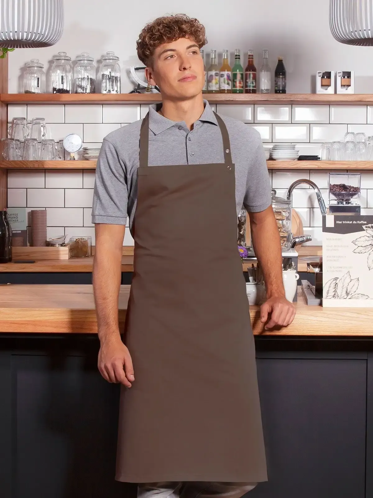 Grembiule con bavaglino Santorini - Karlowsky - KLS14