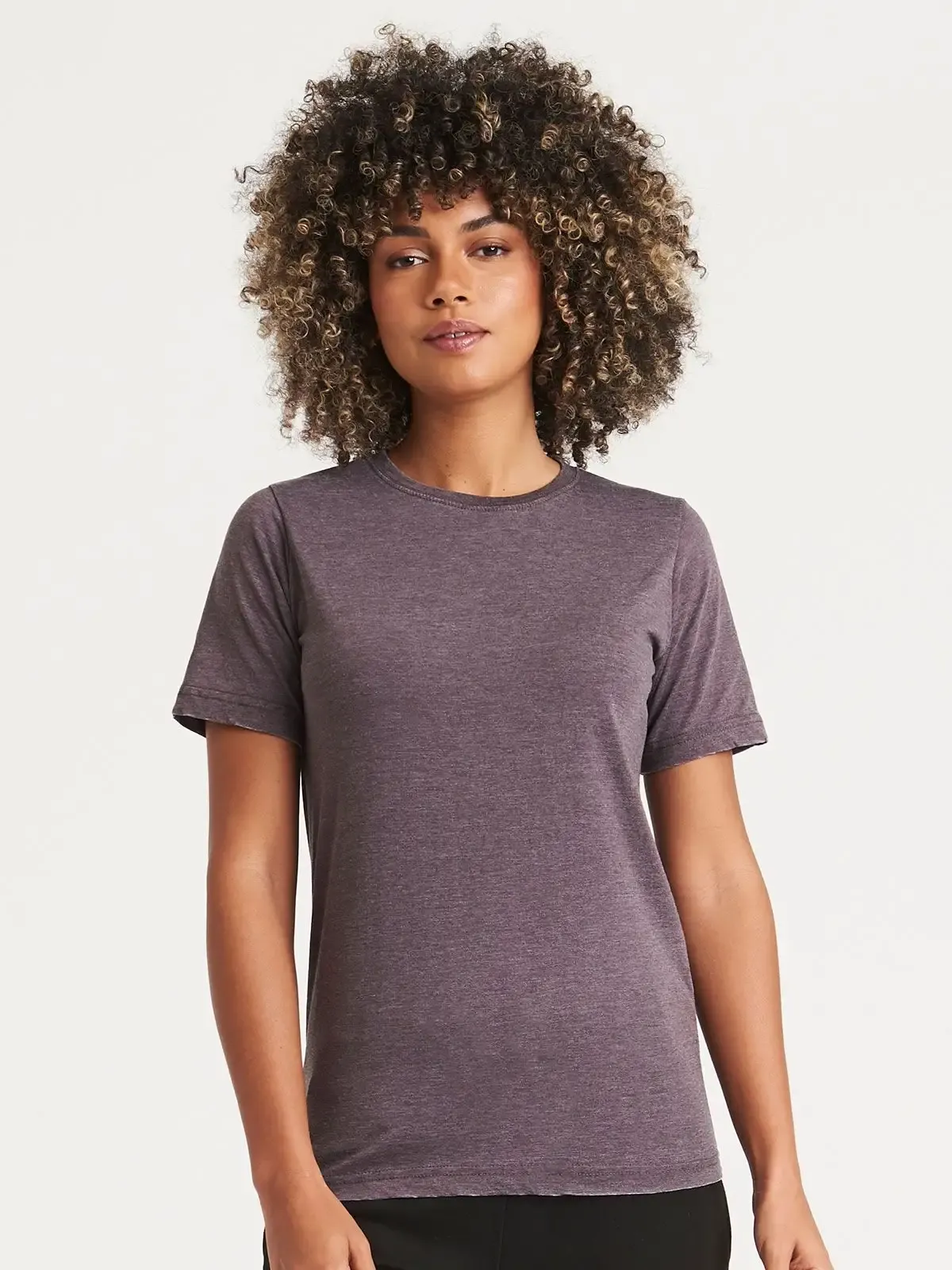 Maglietta unisex a manica corta girocollo ed effetto vintage slavato - Awdis Just Ts - JT099