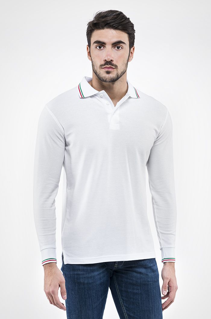 Polo da lavoro Becker sport a manica lunga  - Sottozero - E0414