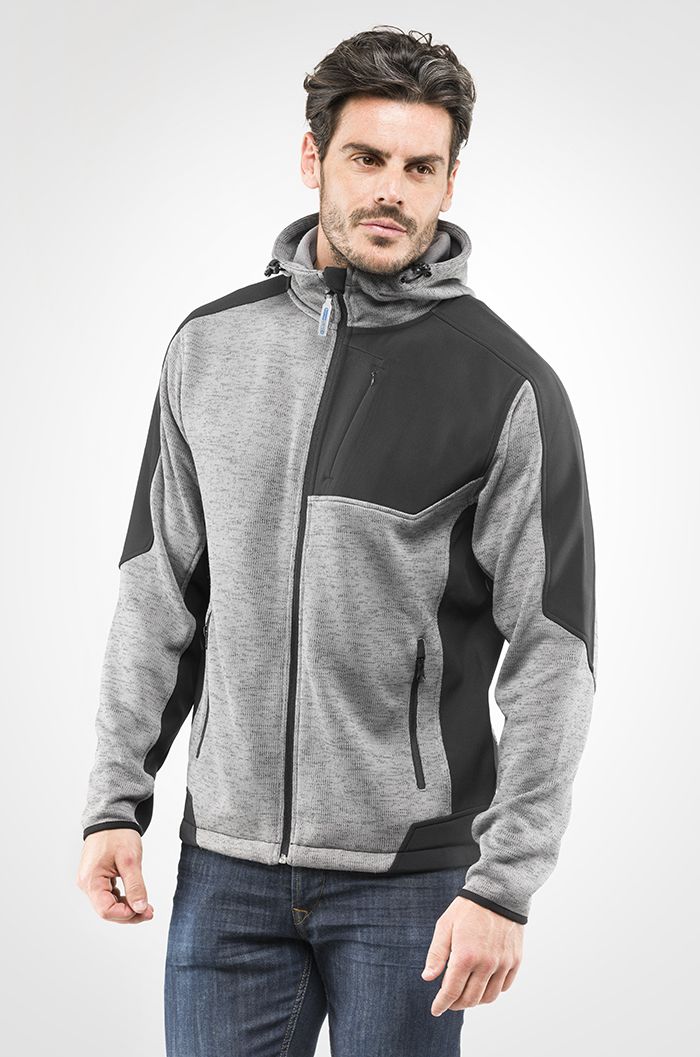 Felpa da lavoro Dakota con cappuccio  - Sottozero - 31400