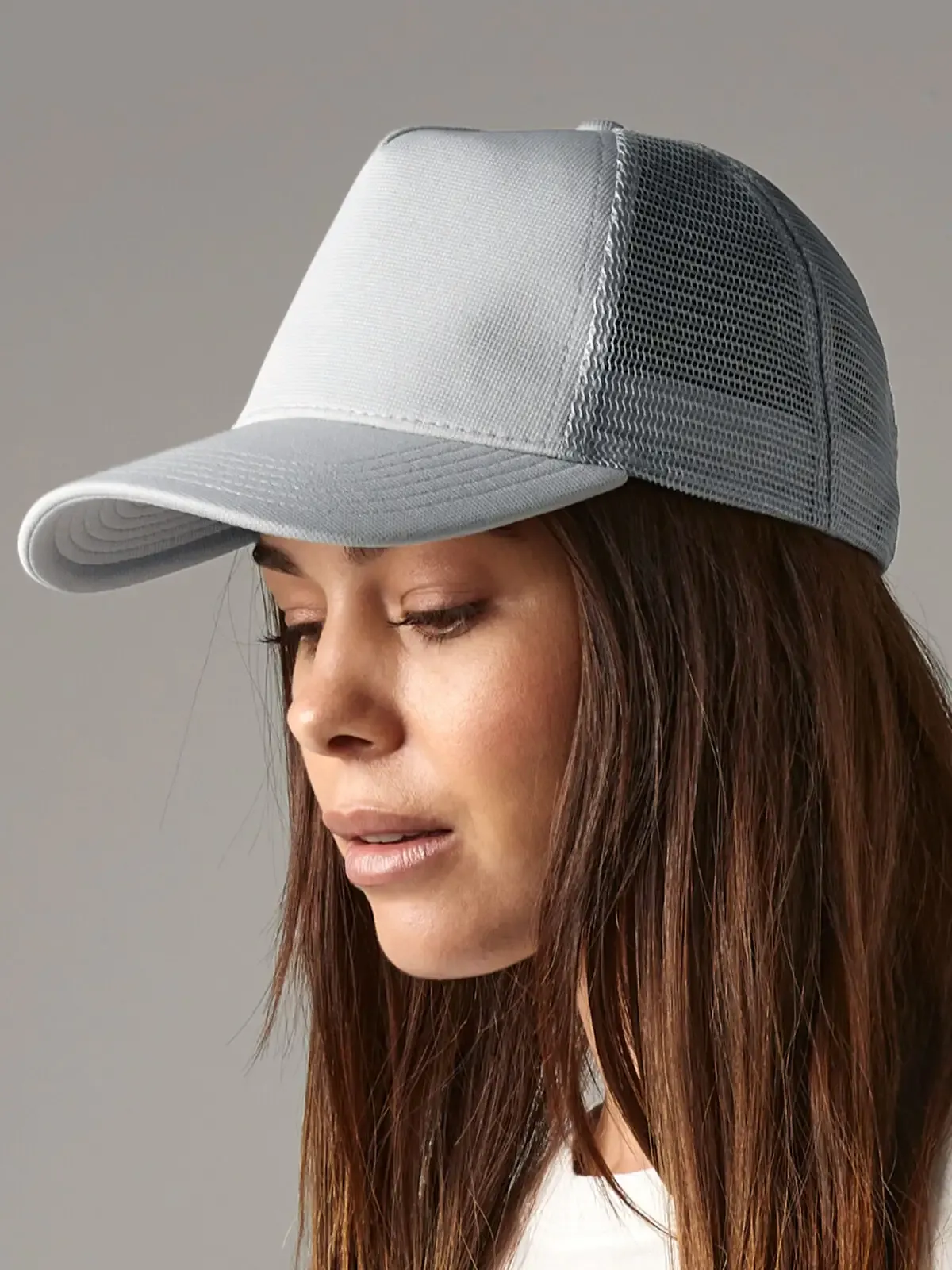 Cappellino Trucker snapback in microknit - Beechfield - B642