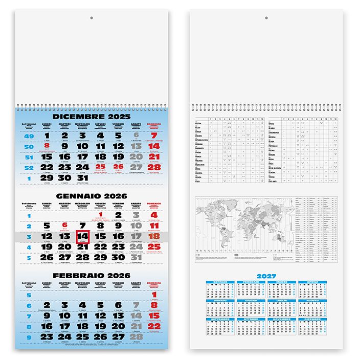 Calendario olandese Spiral - PA508