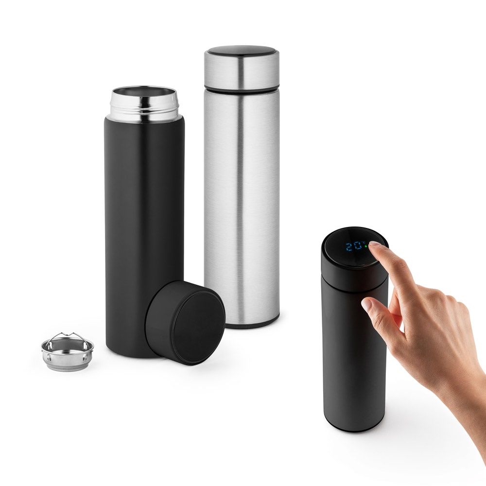 ROSSI. Borraccia termica in acciaio inox 470 mL - 94069