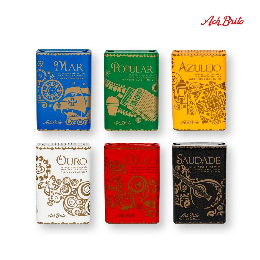 LUSITANOS. Saponette a base di sapone vegetale e arricchiti con olio d'oliva (75 g) - 35603