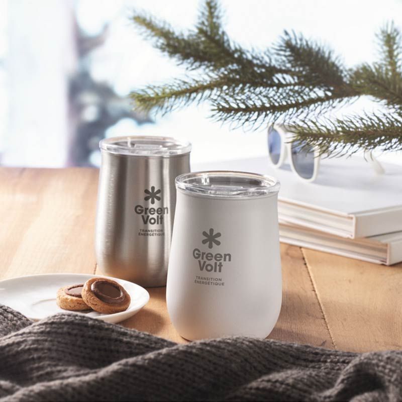 Bicchieri in alluminio e acciaio